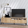 Hanah Home Soporte para TV Ross en Roble